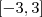 [-3,3]