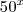 {50}^{x}