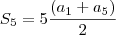 S_5=5\frac{(a_1+a_5)}{2}