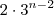 2 \cdot 3^{n-2} 2 \cdot 3^{n-2}