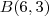 B(6,3)