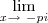 \lim_{x\rightarrow \ -pi}