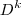 D^k