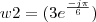 w2 = (3e^{\frac{-j\pi}{6}}) w2 = (3e^{\frac{-j\pi}{6}})