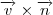 \overrightarrow{v}\times\overrightarrow{n}