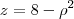 z=8-\rho^2 z=8-\rho^2