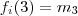 f_i(3) = m_3