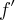 f^\prime f^\prime
