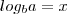 log_ba=x log_ba=x