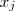 x_j