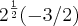 {2}^{\frac{1}{2}}(-3/2)