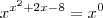 x^{x^2+2x-8 } =x^0 x^{x^2+2x-8 } =x^0