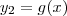 y_2=g(x)