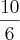 \frac{10}{6} \frac{10}{6}