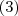 (3) (3)