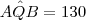 A\^{Q}B=130