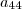a_{44} a_{44}
