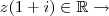 z(1+i)\in \mathbb_{R}\rightarrow z(1+i)\in \mathbb_{R}\rightarrow