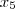 x_5 x_5