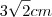 3 \sqrt{2} cm