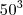 50^3 50^3