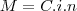 M={C.i.n}