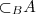 {\subset}_{B}A