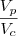 \frac{V_p}{V_c} \frac{V_p}{V_c}