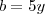 b=5y b=5y
