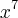 {x} \right)}^{7} {x} \right)}^{7}