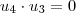 u_4 \cdot u_3 = 0 u_4 \cdot u_3 = 0