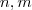n,m