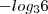 -log_3{6}