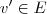v' \in E v' \in E