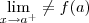 \lim_{x\rightarrow a^+}\neq f(a)