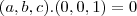 (a,b,c).(0,0,1)=0