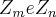 {Z}_{m}e{Z}_{n} {Z}_{m}e{Z}_{n}