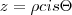 z=\rho cis\Theta z=\rho cis\Theta