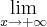 \lim_{x \rightarrow+\infty} \lim_{x \rightarrow+\infty}