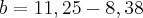 b=11,25-8,38