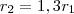 r_2=1,3r_1