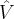 \hat{V}