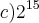 c){2}^{15}