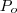 P_o P_o