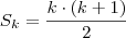 S_k = \frac{k \cdot (k+1)}{2}