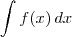 \int f(x) \, dx \int f(x) \, dx