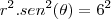 r^2.sen^2(\theta)=6^2 r^2.sen^2(\theta)=6^2