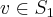 v\in {S}_{1}