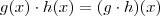 g(x)\cdot h(x)=(g\cdot h)(x)