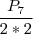 \frac{P_7}{2*2} \frac{P_7}{2*2}